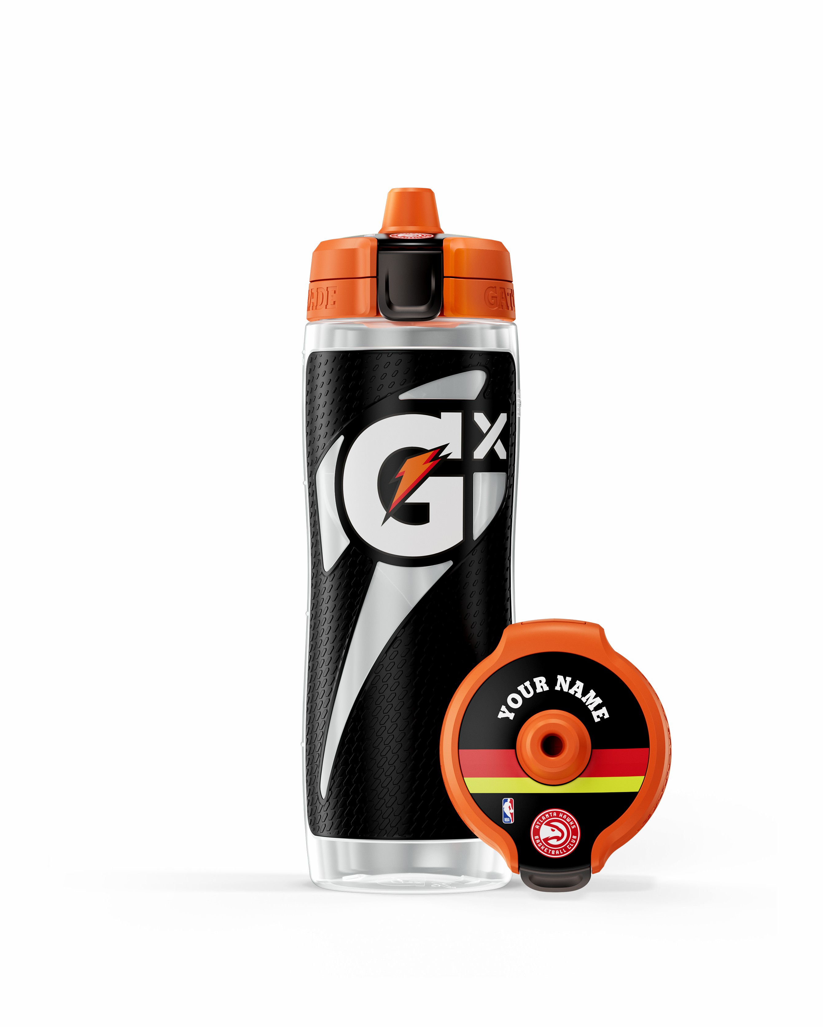 Atlanta Hawks Gatorade Gx NBA Water Bottle (30 oz) Bundle Bottles | VY6589213