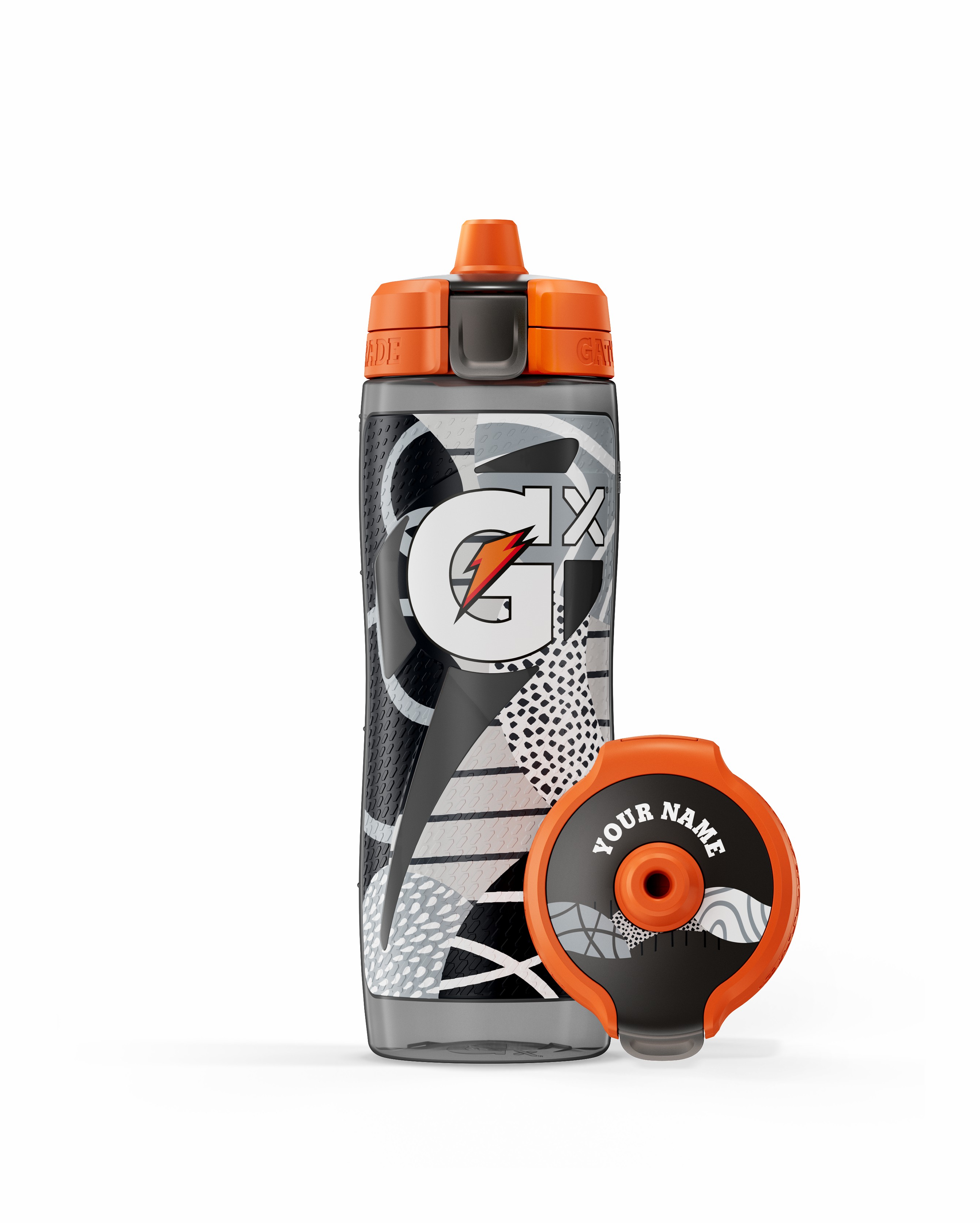 Black / White Gatorade Gx Montage Water Bottle (30 oz) Bundle Bottles | DP8039472