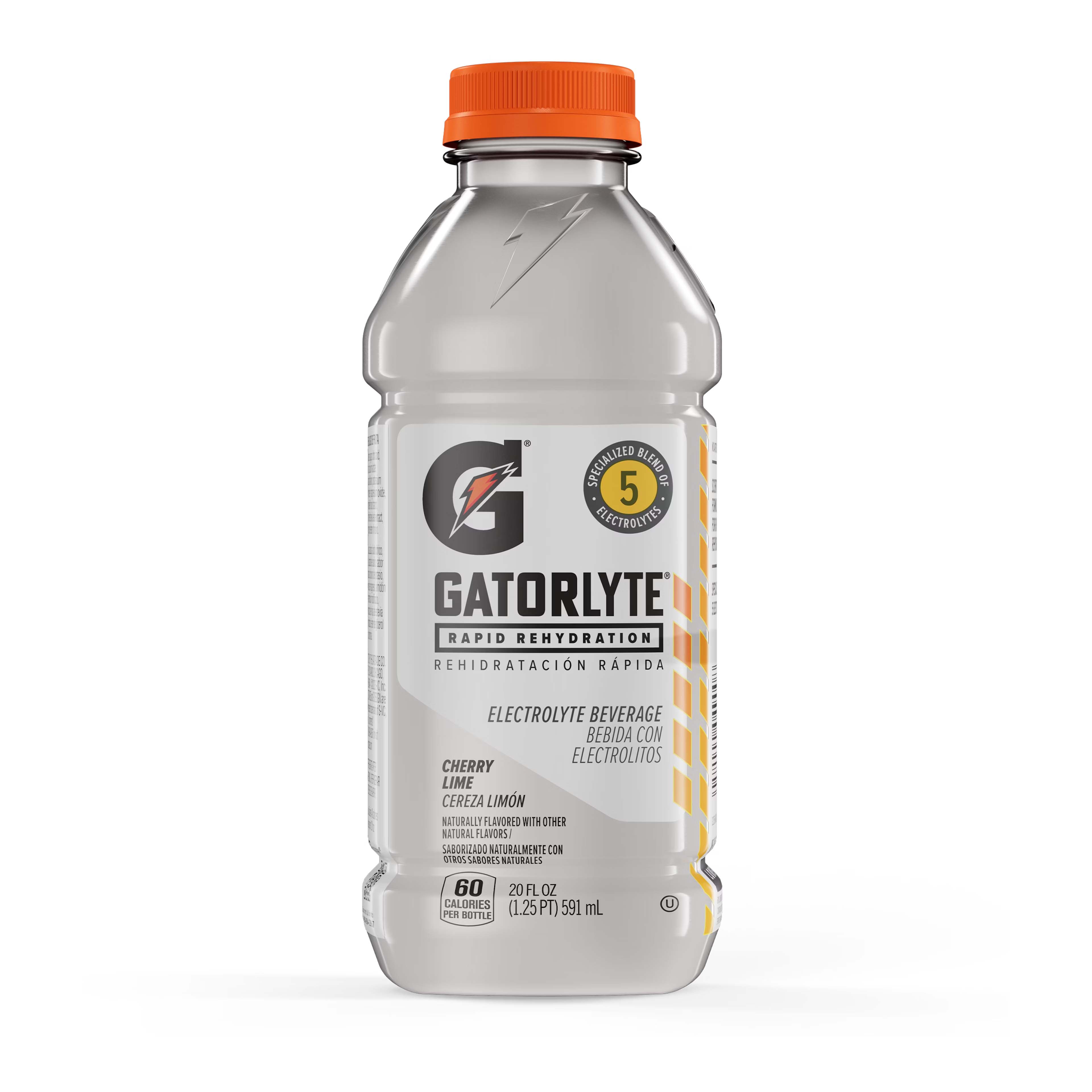 Cherry Lime Gatorade Gatorlyte Bottle Energy Drink (20 Oz) 12 Bottles Energy Drink | ON4178302