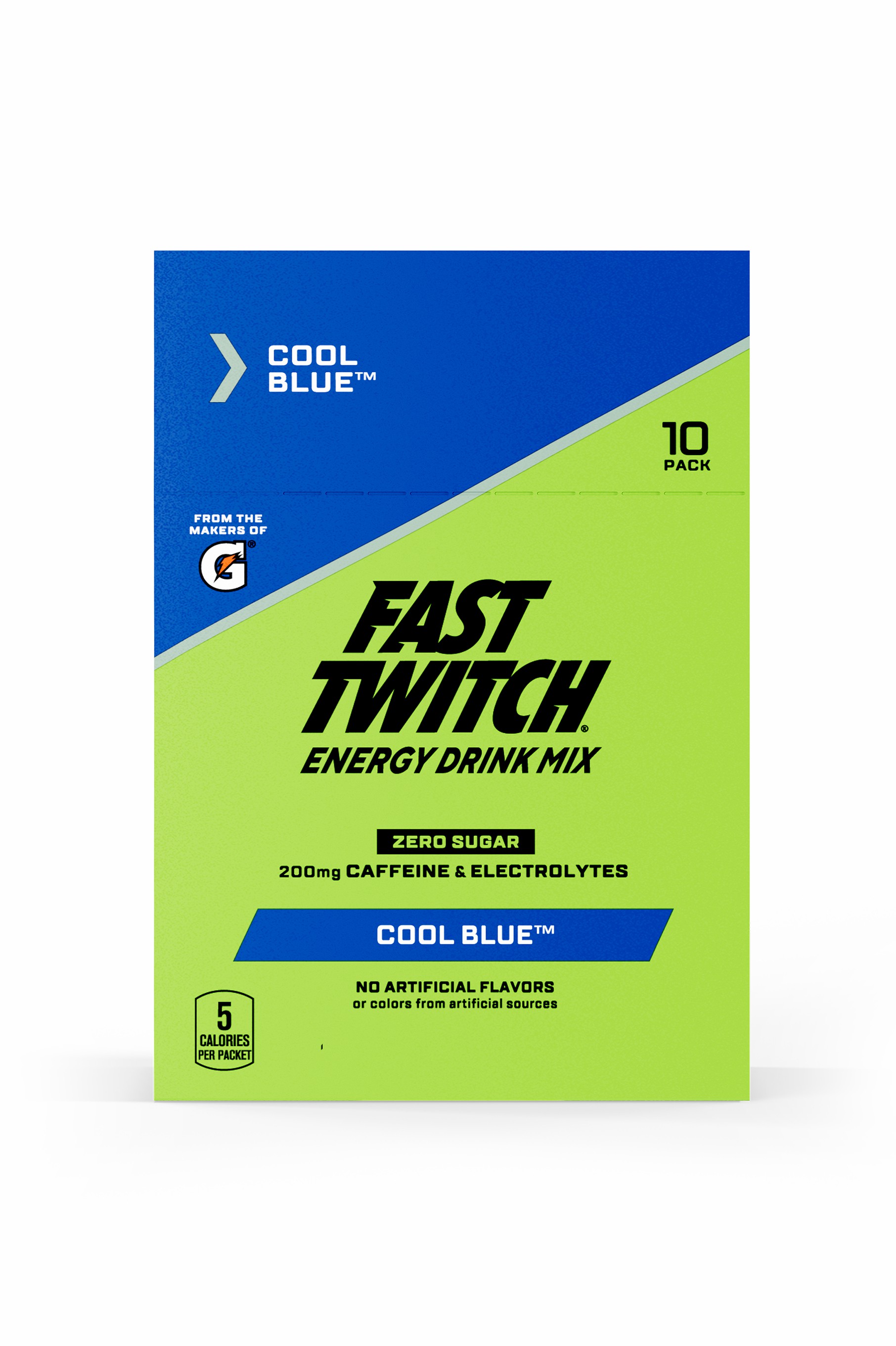 Cool Blue Gatorade Fast Twitch Powder Sticks (120 sticks) Powders | CX4310956
