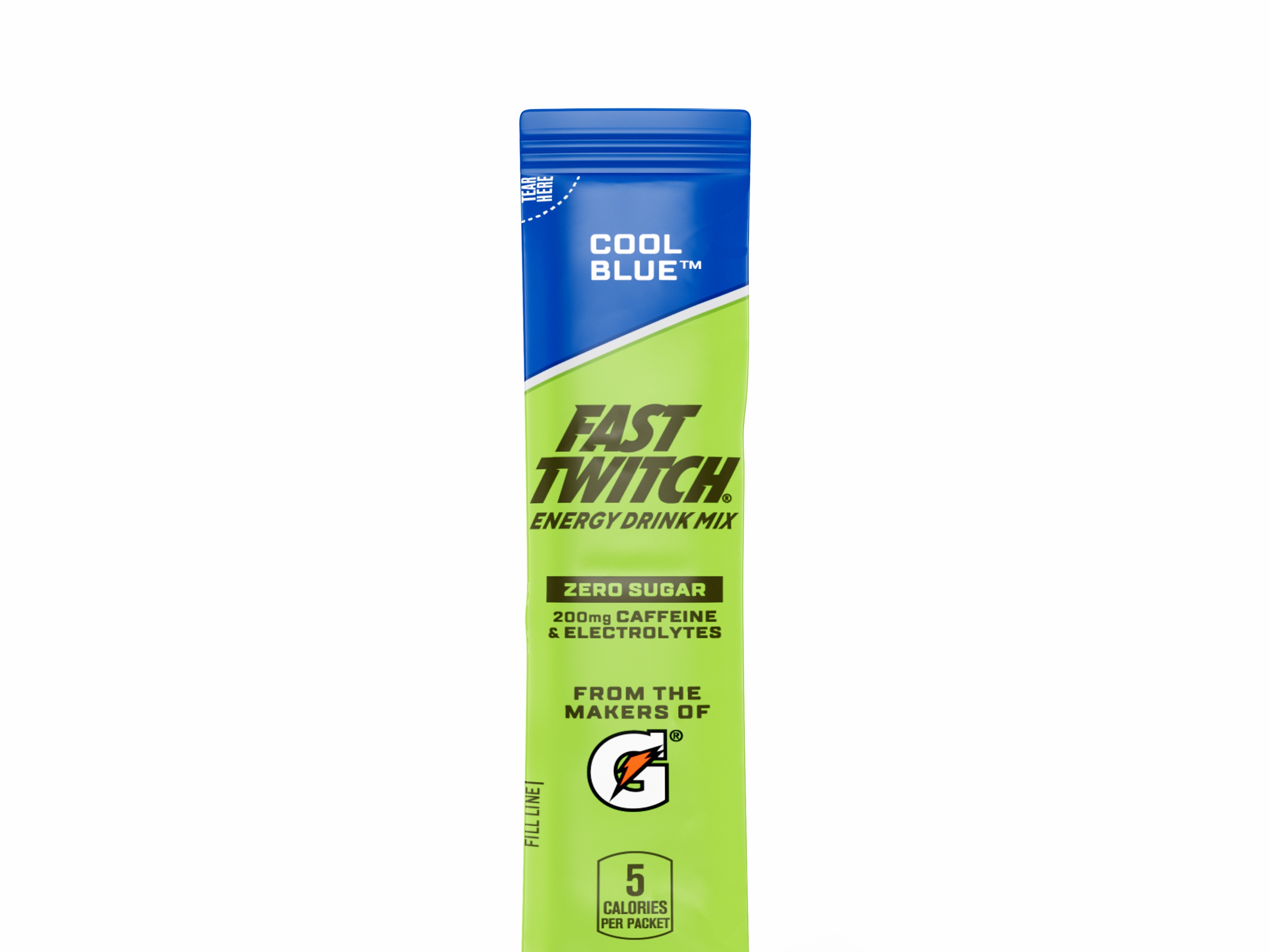 Cool Blue Gatorade Fast Twitch Powder Sticks (120 sticks) Powders | CX4310956