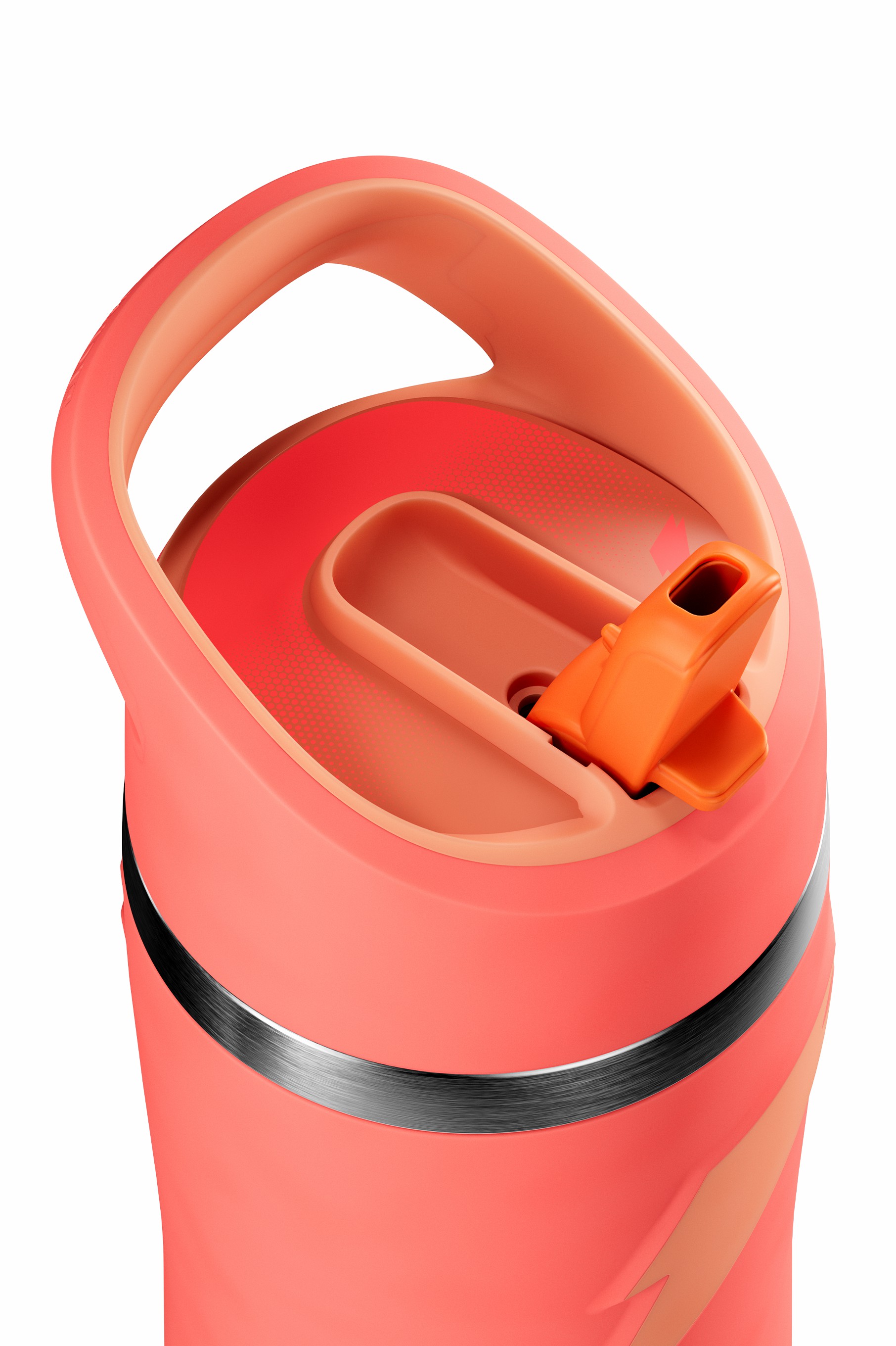 Coral Gatorade Overtime Stainless Steel Water Bottle (Straw Cap) Bundle 22oz Bottles | DZ2096435