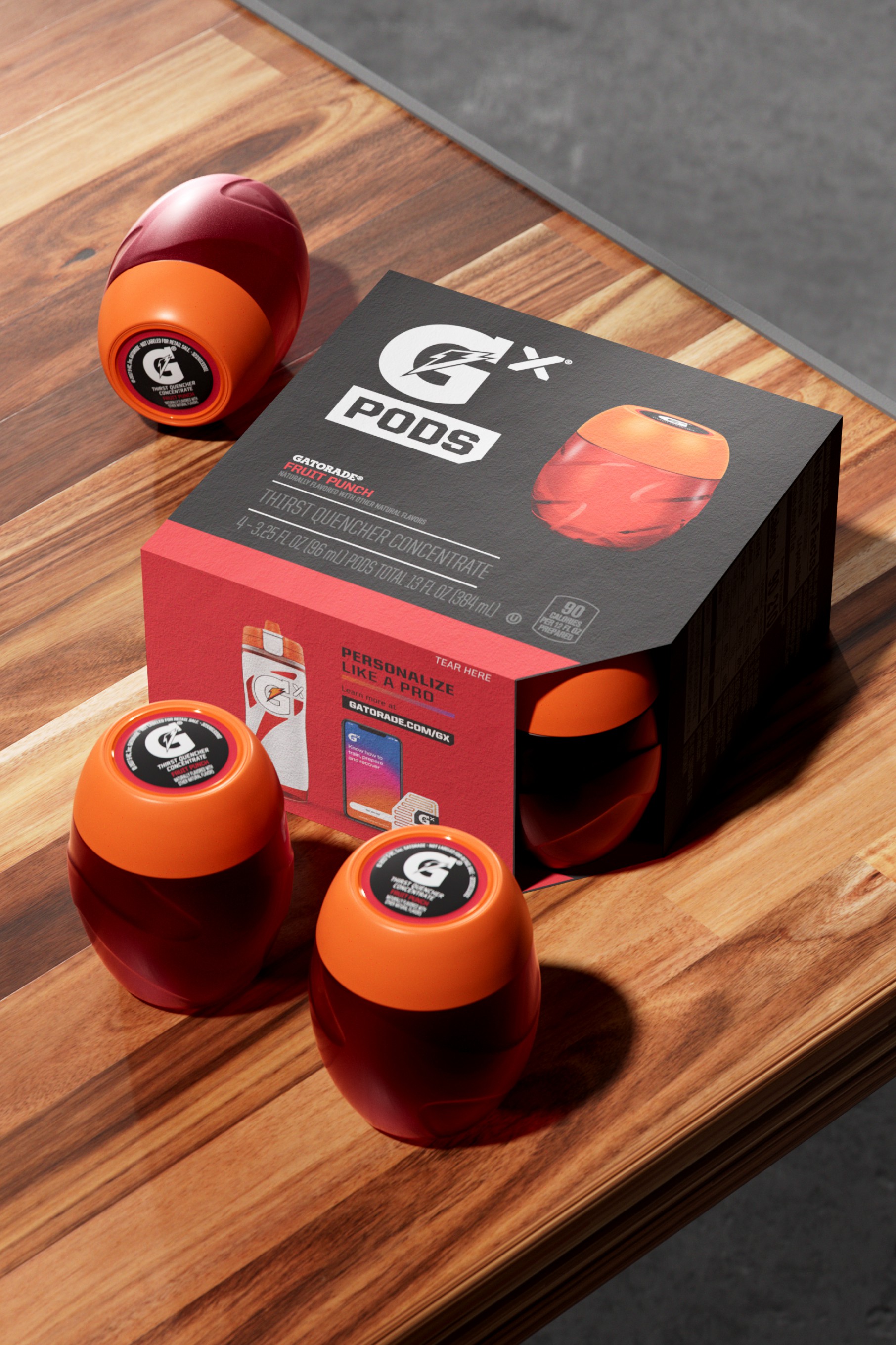 Fruit Punch Gatorade Gx Pod (48 pods) Pods | NA1524936