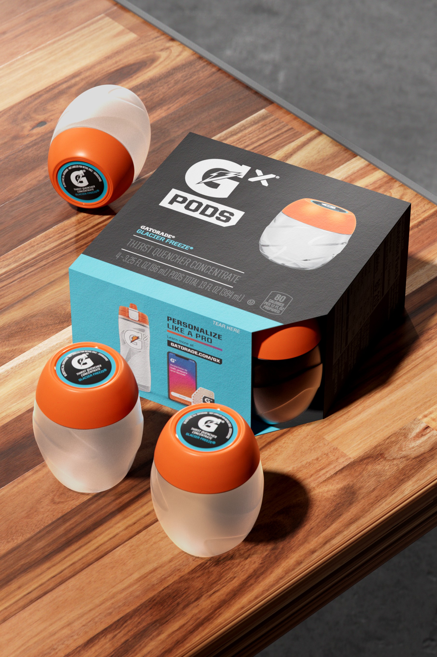 Glacier Freeze Gatorade Gx Pod (48 pods) Pods | KE5378609