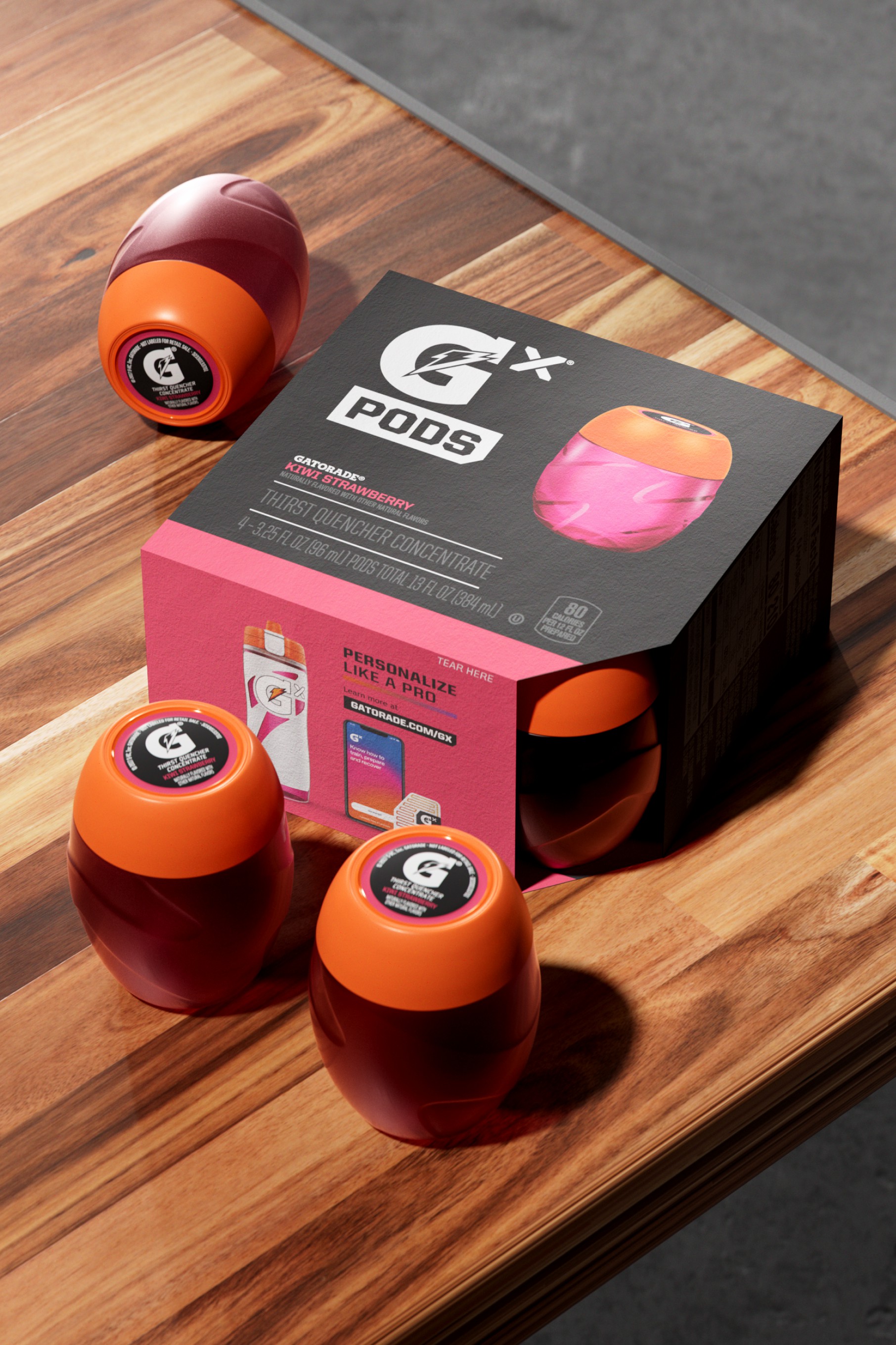Kiwi Strawberry Gatorade Gx Pod (48 pods) Pods | QP1432865