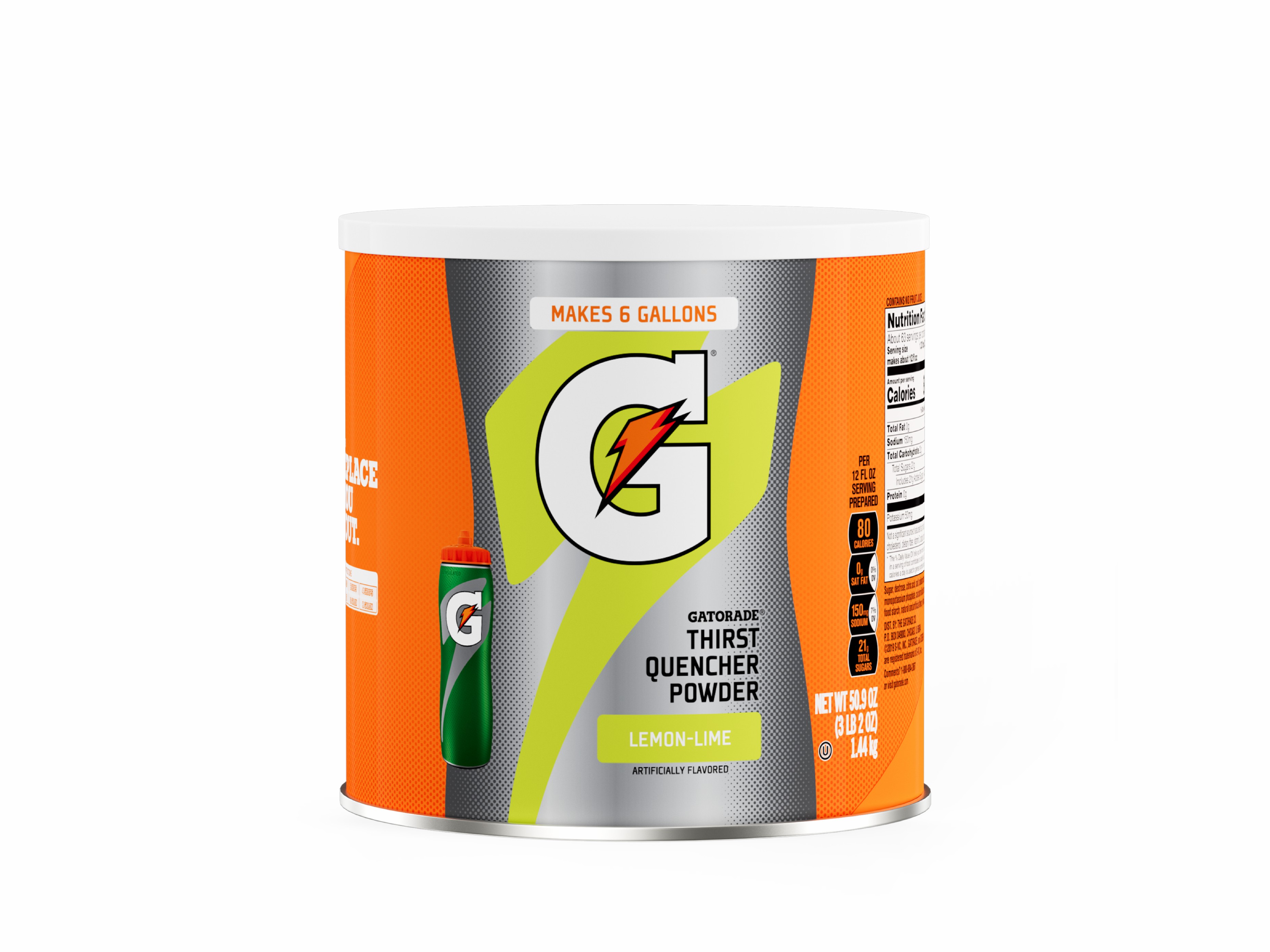 Lemon-Lime Gatorade Thirst Quencher Powder (3 canisters) Powders | YT0261853