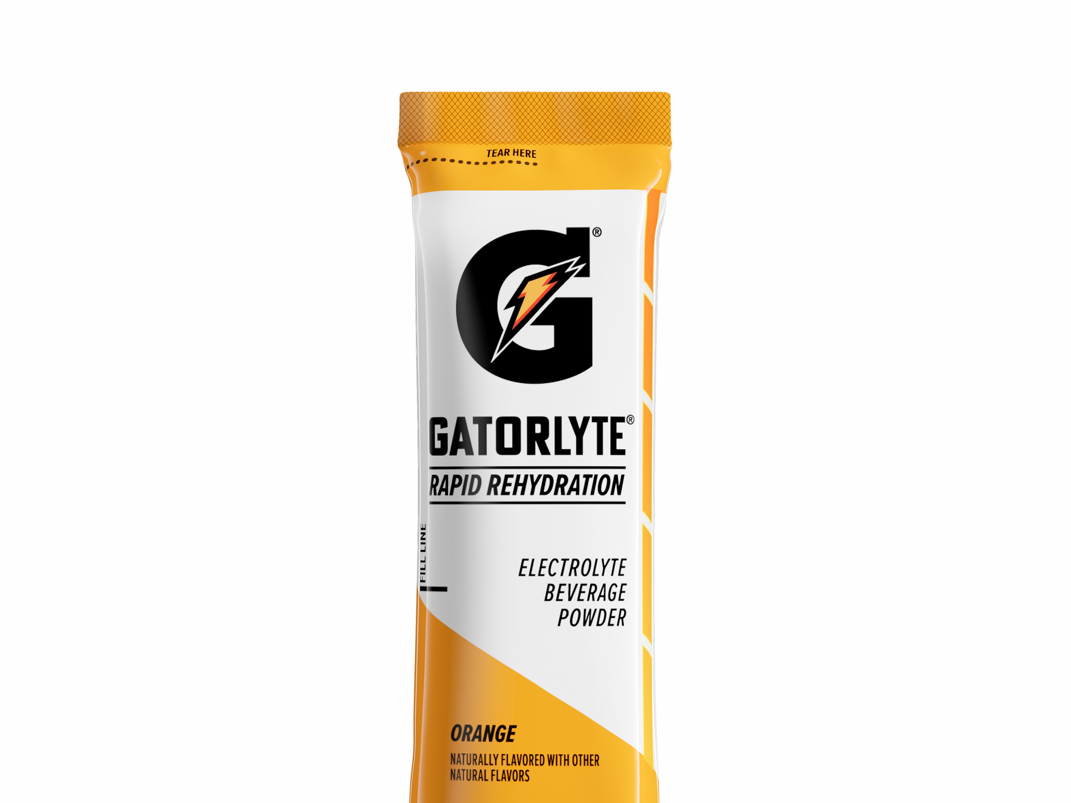 Orange Gatorade Gatorlyte Powder (48 sticks) Powders | EU5671894