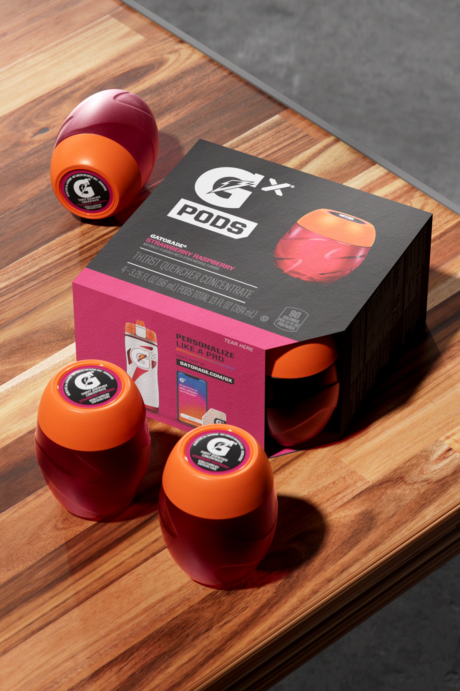 Strawberry Raspberry Gatorade Gx Pod (48 pods) Pods | XH7218950