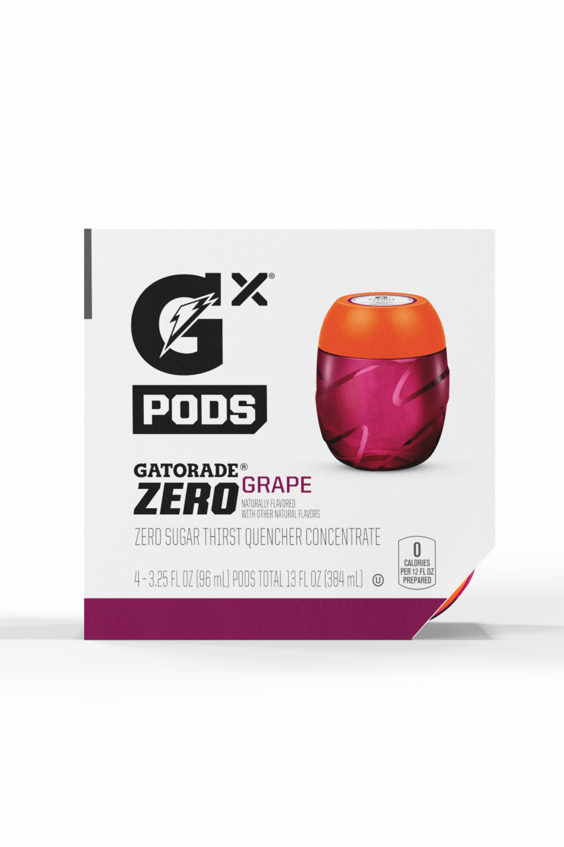 Zero Grape Gatorade Gx Pod (48 pods) Pods | GK6185793